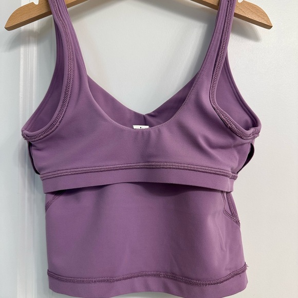 lululemon Align™ Tank Top with Built-in Bra, A/B Cup, Size 0, Purple - Picture 4 of 12